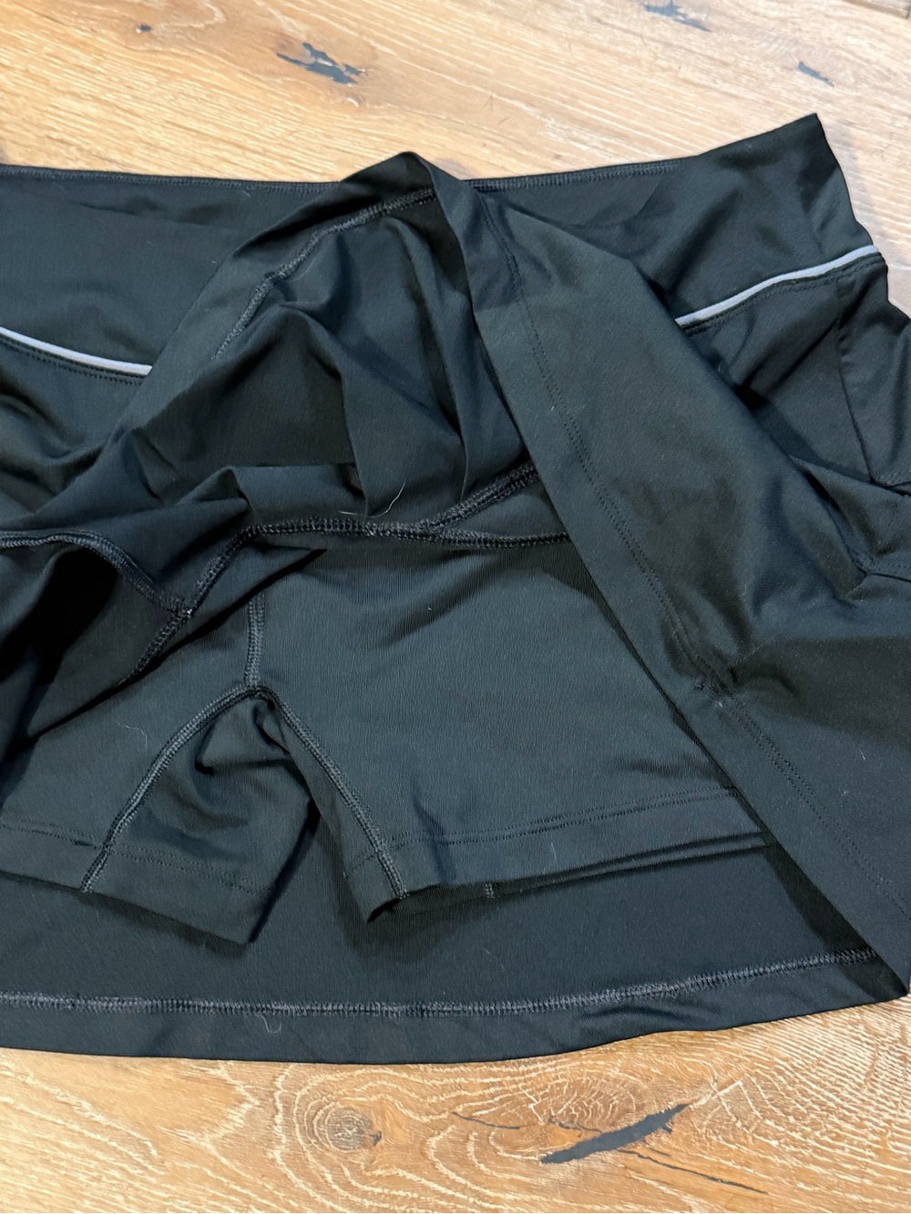 Black Nike Tennis Skirt Skort Women’s Large - Picture 4 of 4